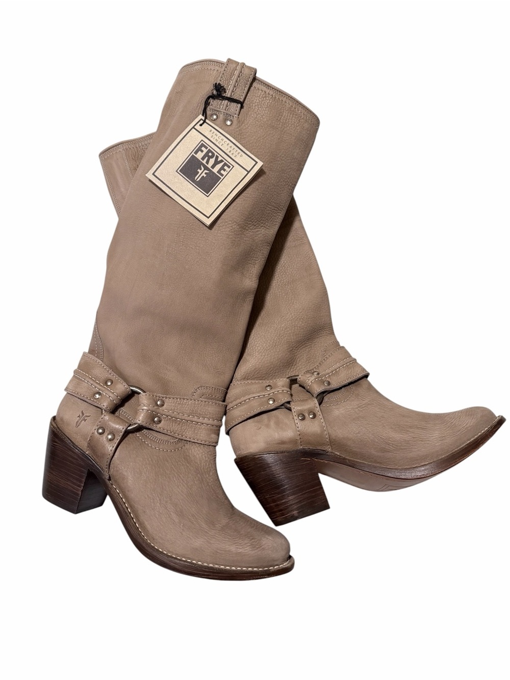 Frye Carmen Harness Tall Boot Size 9.5 NWT